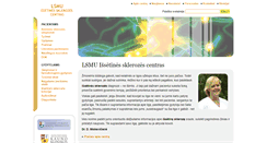 Desktop Screenshot of issetine-skleroze.lt